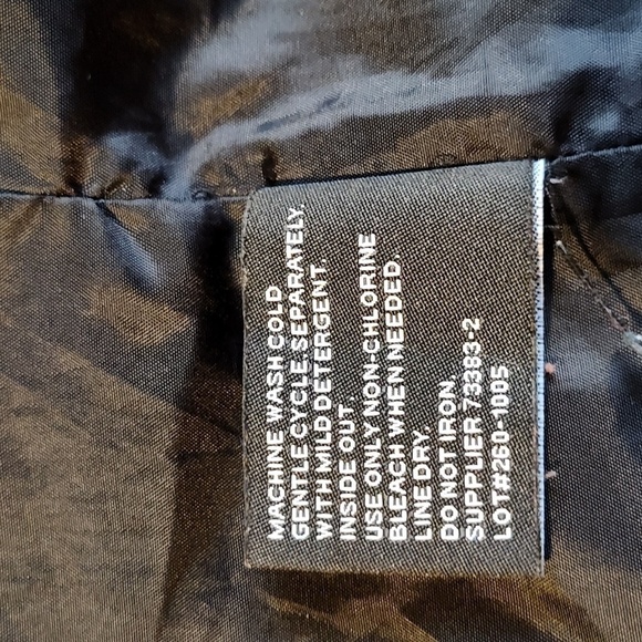 A.N.A. vegan leather  🖤 black moto jacket sz. Small - Picture 10 of 10